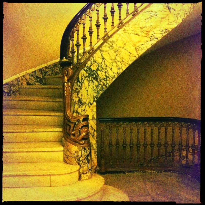 hotel stairs